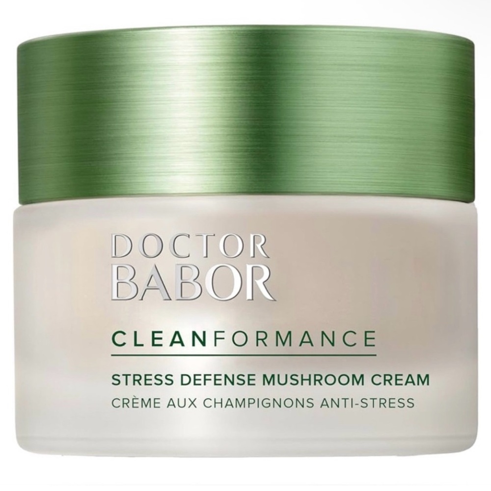 Brand New BABOR CLEANFORMANCE Stress Defense Mushroom Cream 1.69oz